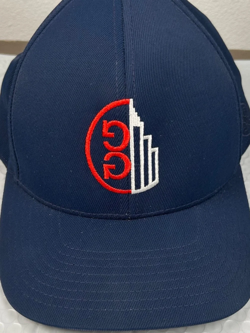 G/Fore Golf Hat Cap Navy Blue Snapback Circle G's Logo Adjustable One Size